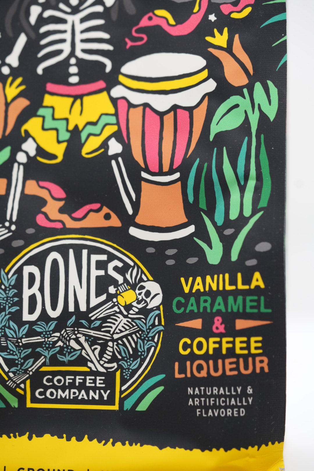 Jamaican Me Crazy Medium Roast Whole Bean Coffee by Bones Coffee