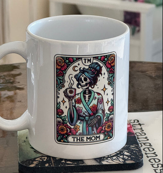 mom tarot card mug coffee