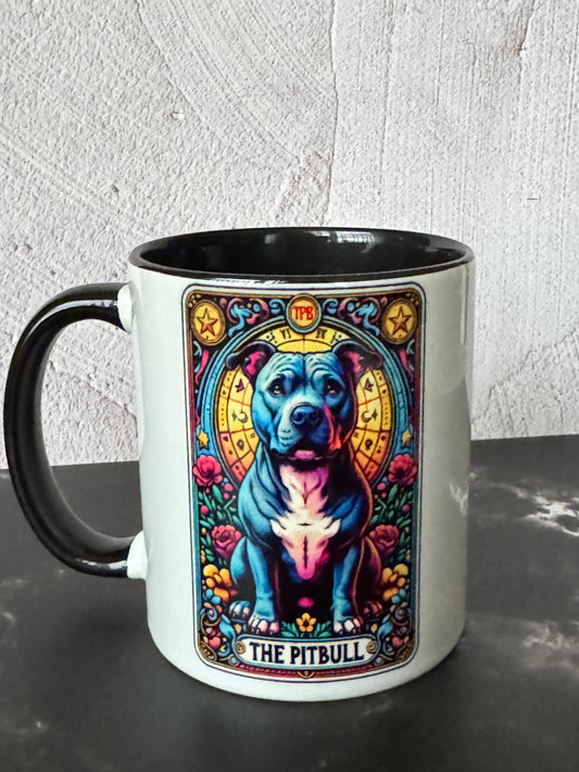 The Pitbull Tarot 11 oz Coffee Mug