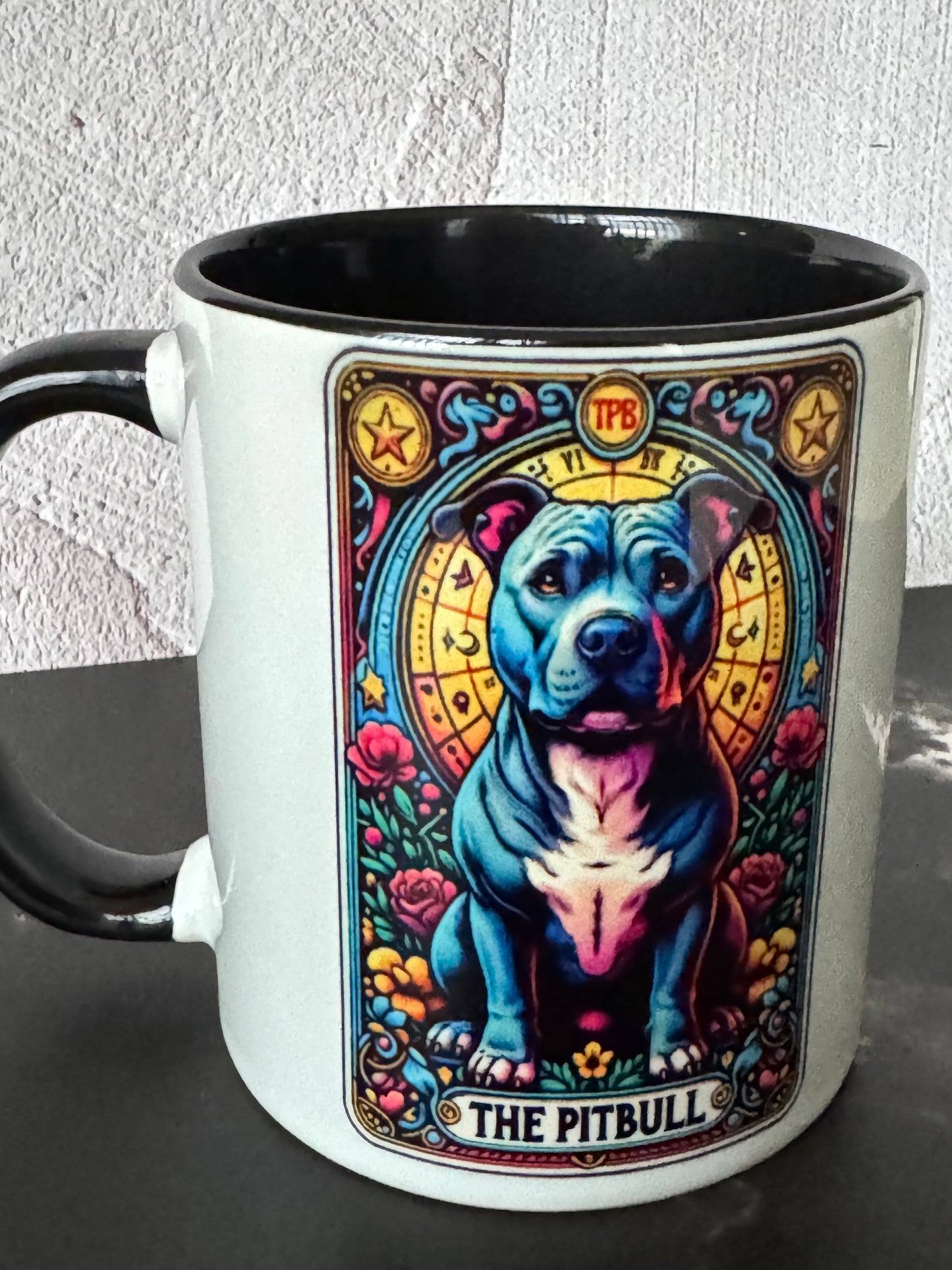 The Pitbull Tarot 11 oz Coffee Mug