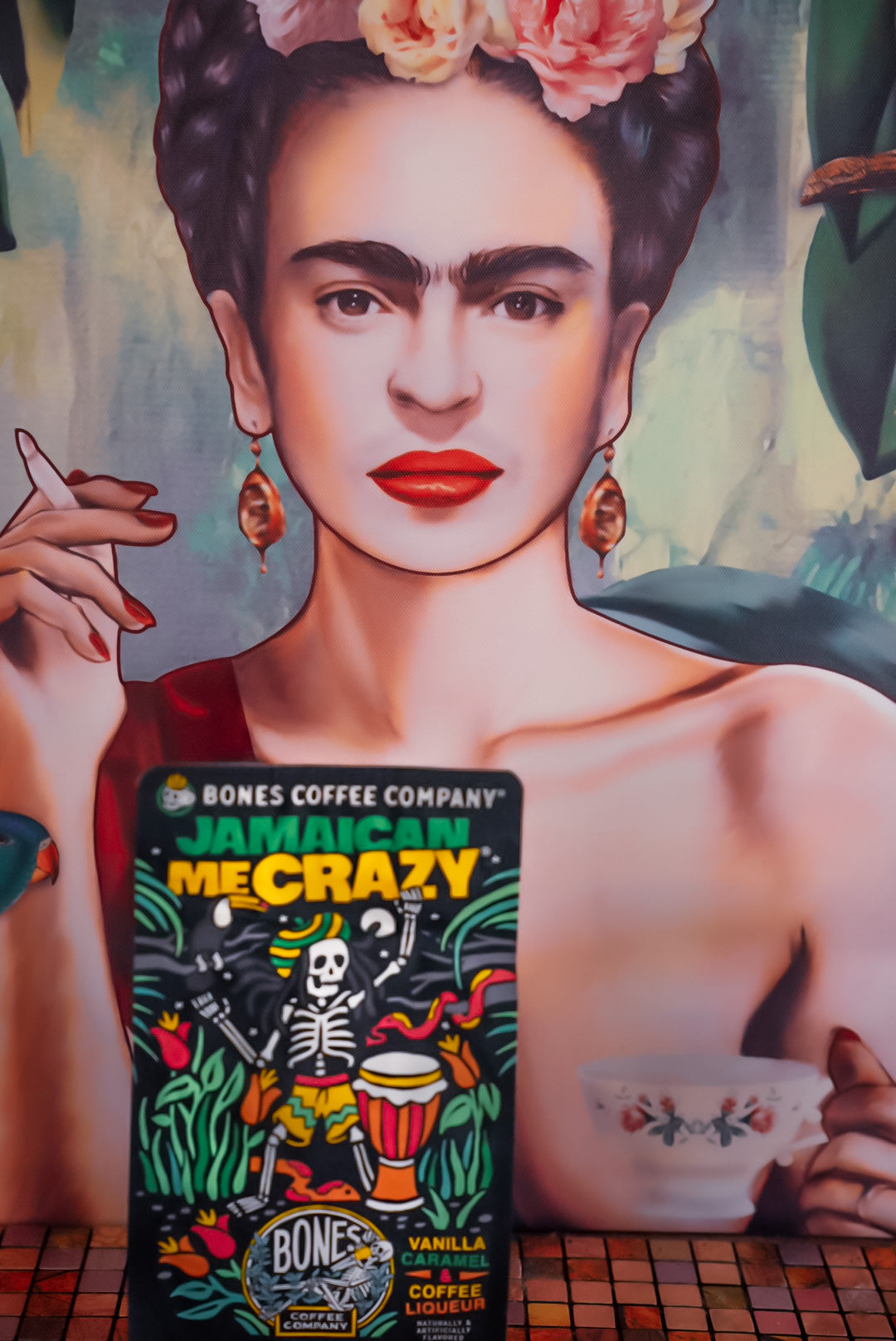 Jamaican Me Crazy Medium Roast Whole Bean Coffee by Bones Coffee